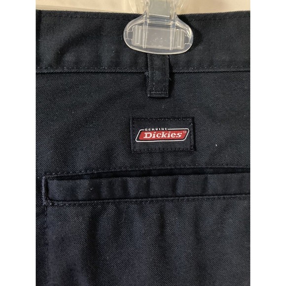 DICKIES Navy Blue Flat Front 6 Pocket Cargo Shorts Size 30 RN# 20697 NWOT - Picture 3 of 6